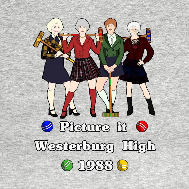 Heathers x Golden Girls by Aurii